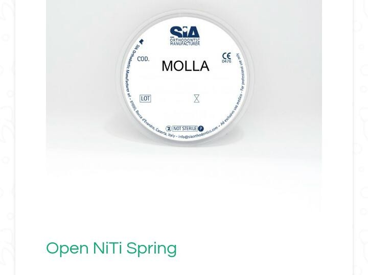 CLOSED/OPEN NITI SPRING